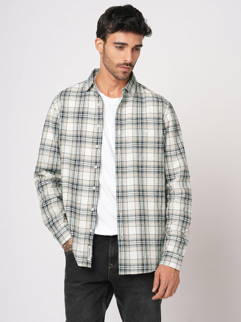 OFF WHITE TAILORED FIT SLUB SHIRT-Shirt - 251133685