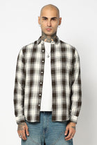 OLIVE BUFFALO CHECKERED SHIRT-Shirt - 250731991