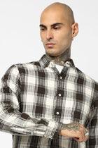 OLIVE BUFFALO CHECKERED SHIRT-Shirt - 250731991
