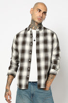 OLIVE BUFFALO CHECKERED SHIRT-Shirt - 250731991