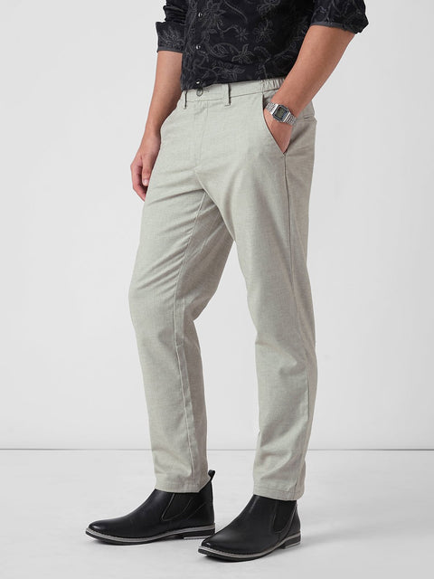 OLIVE DOBBY TRAVELLER TROUSER - Trousers - 4IS1F0146