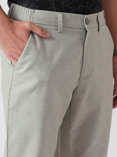 OLIVE DOBBY TRAVELLER TROUSER - Trousers - 4IS1F0146