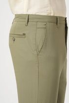 OLIVE RELAXED FIT DOBBY TROUSER - Trousers - 251041311