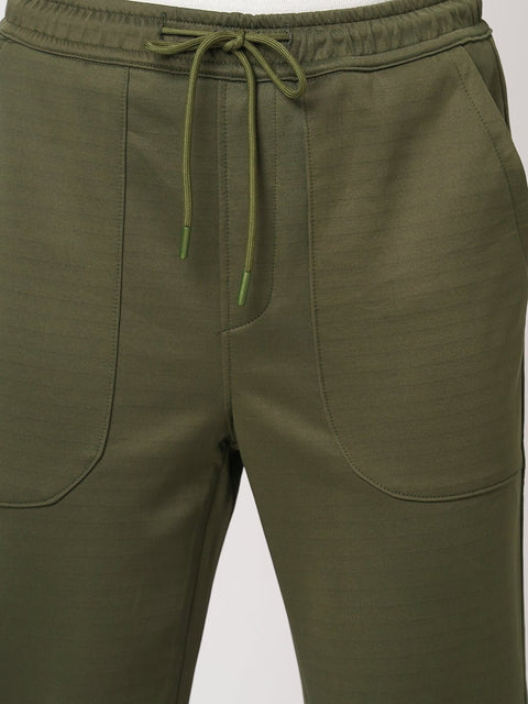 OLIVE RELAXED FIT ELASTICATED TROUSER - Trousers - 251141449