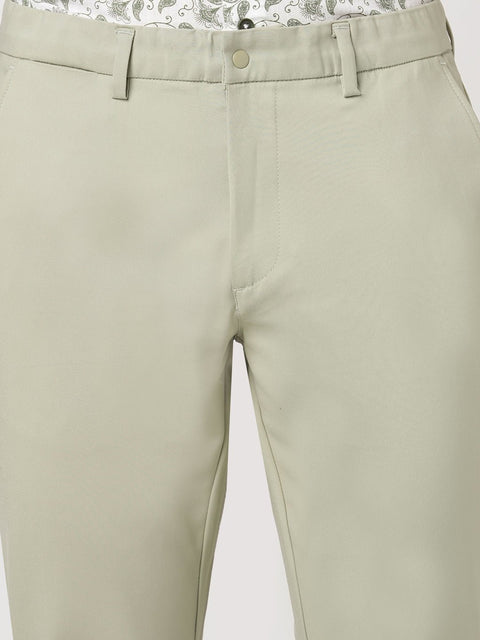 OLIVE SLIM FIT PLAIN TROUSER - Trousers - 251141537