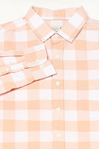 ORANGE BUFFALO CHECKERED COTTON SHIRT-Shirt - 250832001