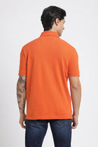 Orange Polo Cotton T-Shirt - T-Shirt - 240100005