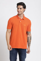 Orange Polo Cotton T-Shirt - T-Shirt - 240100005