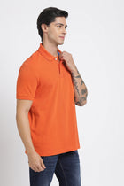 Orange Polo Cotton T-Shirt - T-Shirt - 240100005