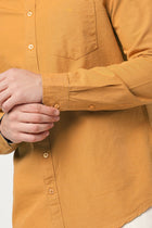 ORANGE TAILORED FIT COTTON SHIRT-Shirt - 250932673
