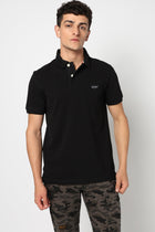 ORVAN Black POLO - T-Shirt - 2411300772