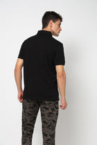 ORVAN Black POLO - T-Shirt - 2411300772