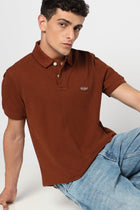 ORVAN Brown POLO - T-Shirt - 2411300784