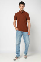 ORVAN Brown POLO - T-Shirt - 2411300784
