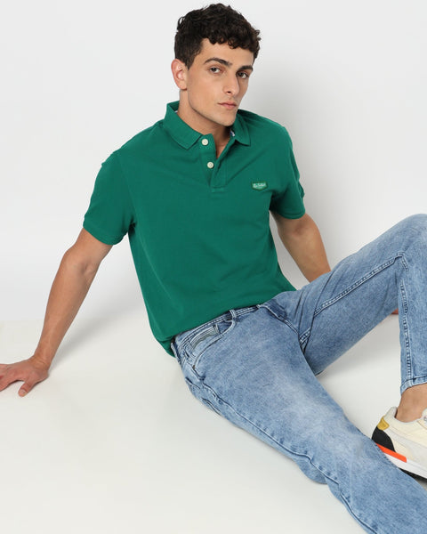 ORVAN Green POLO - T-Shirt - 2411300754