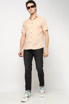 PEACH PRINT TAILORED MENS SHIRT-Shirt - 240728427