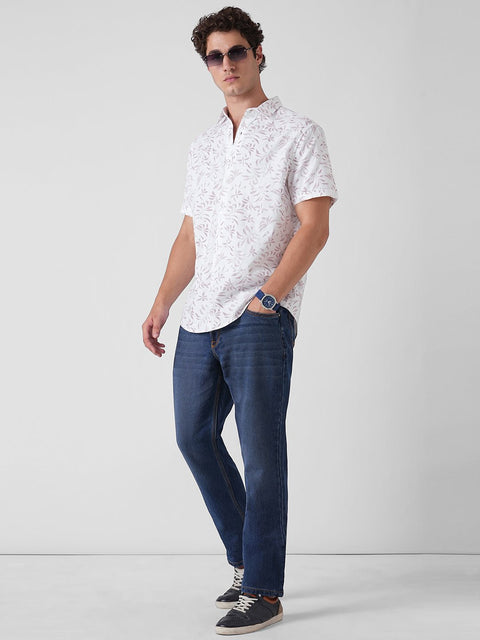 PINK PRINTED SLUB SHIRT-Shirt - 260134816