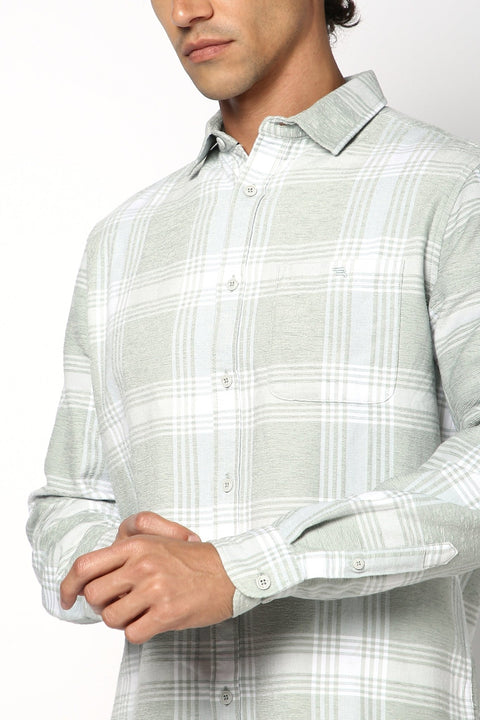 Pista Cotton Checks Shirt - Shirt - 241129634