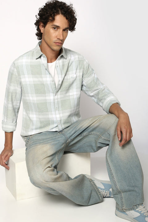 Pista Cotton Checks Shirt - Shirt - 241129634