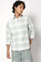 Pista Cotton Checks Shirt - Shirt - 241129634