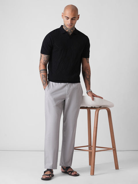 PLAIN FLATKNIT POLO - T Shirt - 3IS1F0349