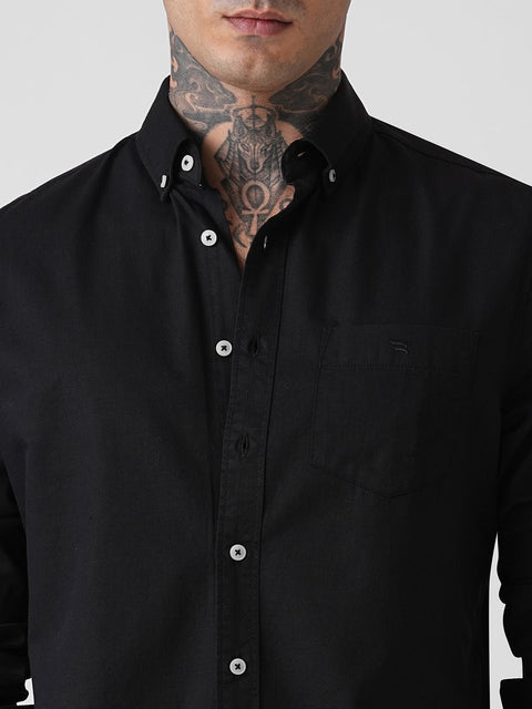 PLAIN SLUB TAILORED SHIRT-Shirt - 260134806