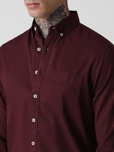 PLAIN SLUB TAILORED SHIRT-Shirt - 260134801