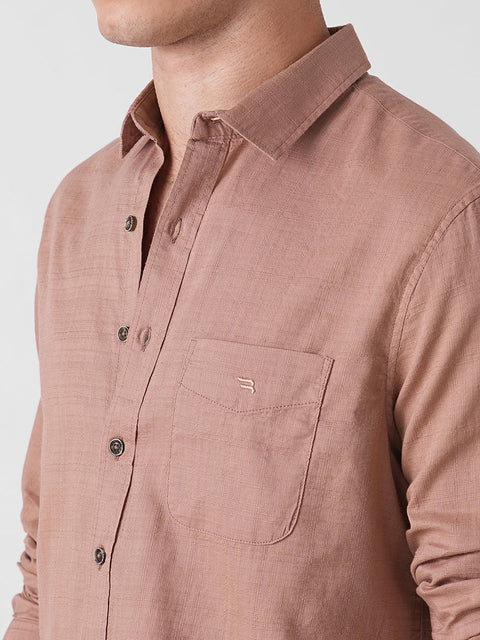 PLAIN SLUB TAILORED SHIRT-Shirt - 260134445