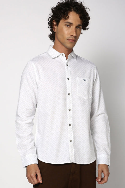 Printed Full Sleeve Shirt - Shirt - 241029254