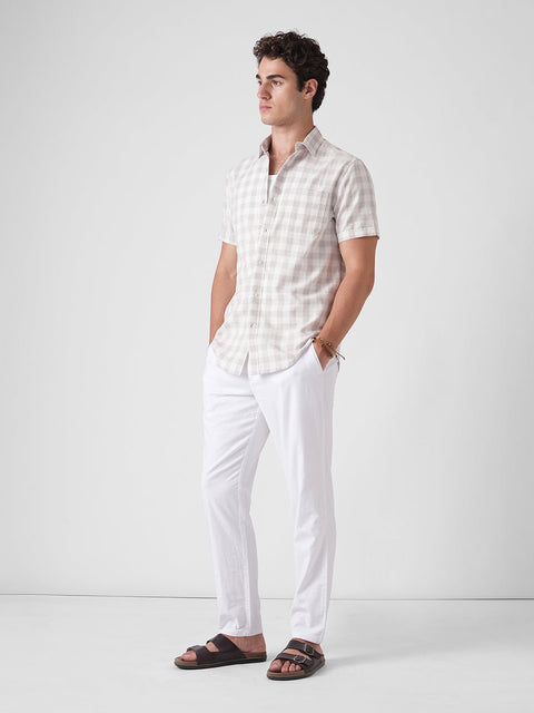 PURPLE CHECKERED TWILL SHIRT-Shirt - 260235250