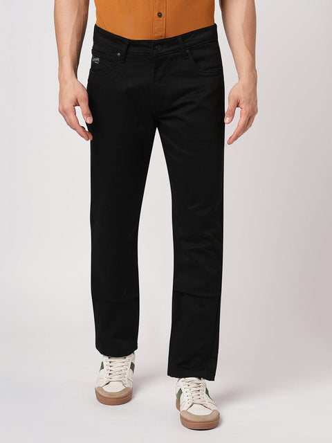 RAW BLACK STRAIGHT FIT DENIM - Jeans - 251210975