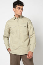 RENNO Light Olive Utility Shirt - Shirt - 241229999