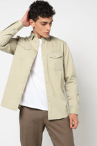 RENNO Light Olive Utility Shirt - Shirt - 241229999