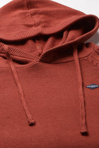 Rust Solid Sweatshirt - Sweatshirt - 230760114