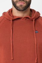 Rust Solid Sweatshirt - Sweatshirt - 230760114