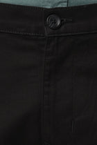 SLIM FIT BLACK DOBBY TROUSER - Trousers - 250740621