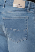 SLIM FIT LIGHT BLUE TWILL DENIM - Jeans - 251110882