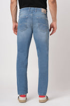 SLIM FIT LIGHT BLUE TWILL DENIM - Jeans - 251110882