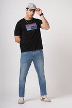 SLIM FIT LIGHT BLUE TWILL DENIM - Jeans - 251110882