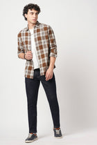 SLIM RAW BLUE TWILL JEANS - Jeans - 250810573