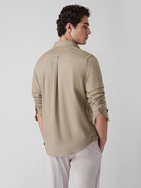 SLUB COTTON SHIRT-Shirt - 260134980