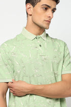 SOREN Printed POLO T-Shirt - T-Shirt - 2503301158