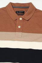 STRAVO Multi Striped Polo - T-Shirt - 2411300862