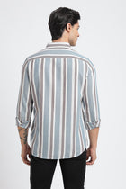 Striped Double Pocket Shirt - Shirt - 240527911