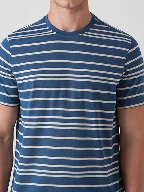 STRIPED SINGLE JERSEY T - SHIRT - T Shirt - 250730504
