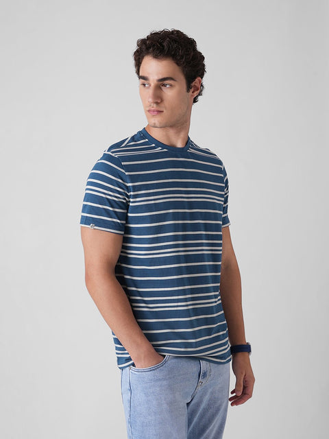 STRIPED SINGLE JERSEY T - SHIRT - T Shirt - 250730504