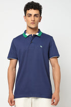 TAVRO Deep Blue POLO - T-Shirt - 2411301054