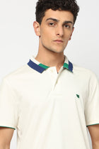 TAVRO Off White POLO - T-Shirt - 2411301060