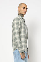 TEAL BUFFALO CHECKERED SHIRT-Shirt - 250731722