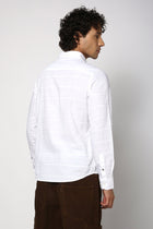 Textured Striped Tailored Fit Shirt - Shirt - 241029344